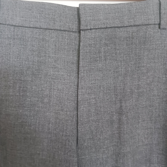 George • Men's Gray Flat Front Dress Suit Pants - Picture 6 of 16